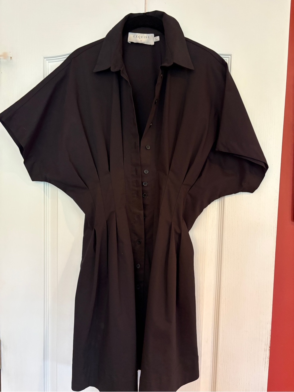 Anthropologie Exquise Tobi Mini Shirtdress
